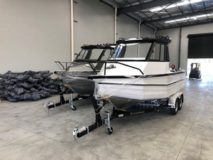 Bateau de pêche en mer Easycraft en aluminium de 6 mètres, ponton offshore, <span class=keywords><strong>navire</strong></span> de 20 pieds, <span class=keywords><strong>petit</strong></span> yacht, bateau rapide à coque en V profond - Product Image 4