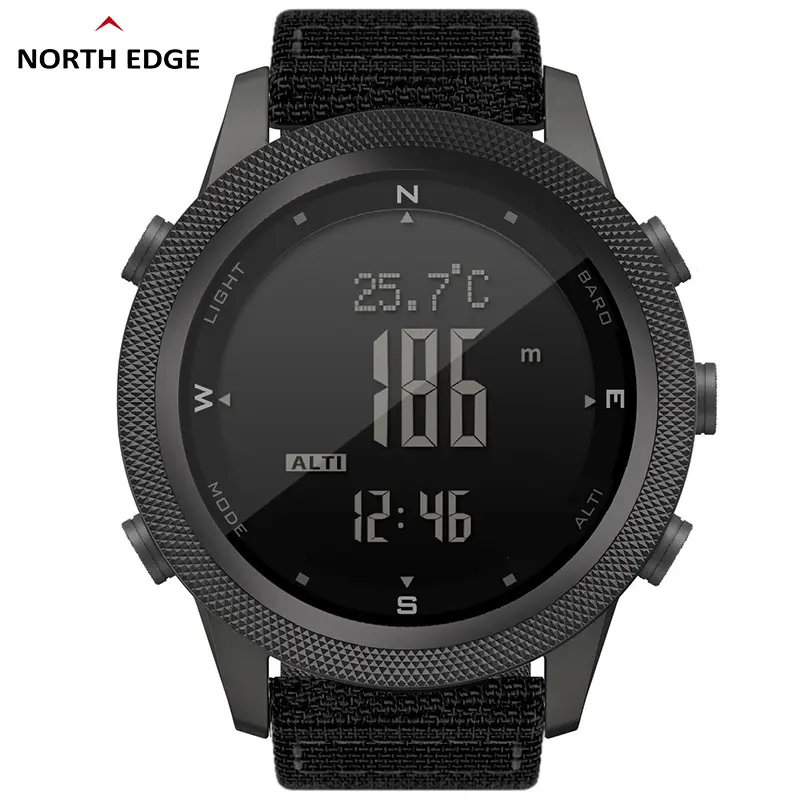 Multi-Function Compass Altimeter Barometer Thermometer Altitude Digital Sport Men Outdoor Waterproof Smart Watch