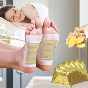 Perlengkapan terapi rehabilitasi <span class=keywords><strong>Herbal</strong></span> China, tempelan jahe detoks kaki pembersihan mendalam, bantalan kualitas Premium - Product Image 1