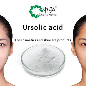 Bubuk asam ursolik, kemurnian tinggi 98 persen ekstrak Herbal bubuk putih halus untuk produk kecantikan pemutih kulit - Product Image 3