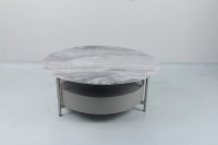 Table basse de dessus de marbre multifonctionnelle de luxe nordique moderne de conception pour le salon