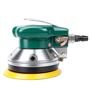 Lijadora orbital neumática 9KRPM de 5 pulgadas con autoaspiración, carcasa de plástico de ingeniería antideslizante, interruptor de placa de presión, en stock. - Product Image 1