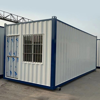 Petite maison modulaire préfabriquée de 10 pieds à bas prix Pack plat petite maison préfabriquée en conteneur de stockage