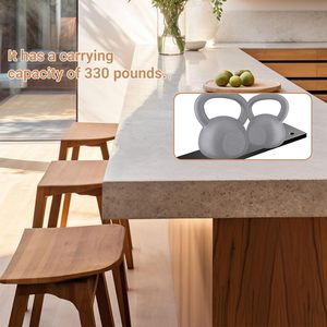 Phụ kiện đỡ bằng đá granite cho tấm kim loại, giá đỡ dày, chịu lực cao, dùng cho mặt bàn đá thạch anh/gỗ/bê tông, kèm ốc vít - Product Image 2