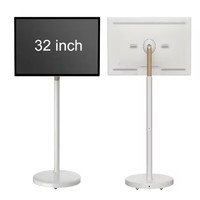 Panel LCD de Repuesto para TV en Vivo, Montado en la Pared, con Pantalla Táctil Capacitiva, Señalización Digital Android para Animación en Tiendas Minoristas