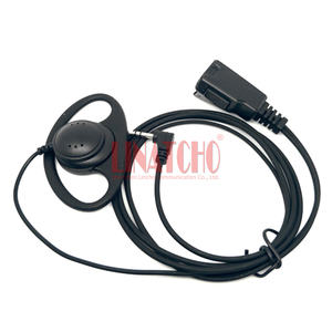NOUVEAU 2.5MM T5720 T5725 T5800 T6200C Walkie Talkie <span class=keywords><strong>D</strong></span>-shape Good Quality PTT <span class=keywords><strong>Interphone</strong></span> Earpiece - Product Image 2