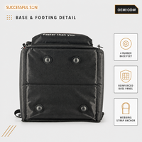 Sac à dos isotherme réfléchissant pour livraison de repas, sac de messagerie thermique imperméable avec logo personnalisé pour livreur à emporter