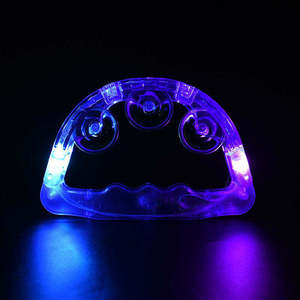 Pandereta Musical con Luz Led para Bodas Sonajero Led 7 Colores Instrumento de Percusión de Mano Suministros para Discotecas y Regalos para Fiestas - Product Image 3