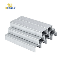 Grapas Rhinails Serie P de Corona Ancha 16GA P2516-P2550 Galvanizadas Neumáticas para Cierre de Cajas, Embalaje Industrial, Venta al por Mayor OEM