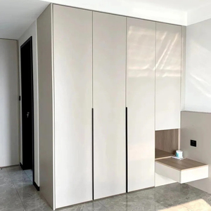 Puerta corredera ajustable y extensible, armario de madera contrachapada y panel de estilo de madera para el hogar, oficina, hoteles, hospitales, escuelas y villas - Product Image 2