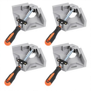 90 Degree <b>Right</b> <b>Angle</b> Aluminum <b>Clamp</b> for Furniture Making Construction Positioning Support Inch Ready Ship PJL-706B Aluminum All - Product Image 3