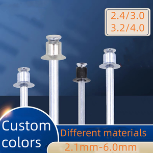 Remaches de cabeza cilíndrica pulida, remaches ciegos de acero inoxidable con cabeza CSK, remache ciego de doble cabeza avellanada Skk3035 - Product Image 2