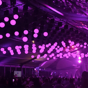 Kinetic <strong>Lights</strong> Winch LED Ball <strong>Light</strong> RGB 3in1 Disco DJ Stage Projection DMX512 Control Competitive <strong>Price</strong> - Product Image 3