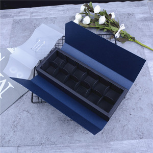 Revêtement Uv 2 Pièces Avec Diviseur/Noir Meilleure Vente Pas Cher Boîte De Cadburys Recycler Papier Cadeau <span class=keywords><strong>Chocolat</strong></span> boîtes - Product Image 3