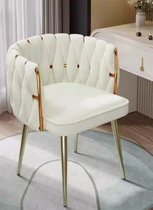 Silla informal minimalista de lujo ligera adecuada para oficinas de hotel áreas de recepción salas de estudio cafés Silla de ocio de un solo asiento - Product Image 4