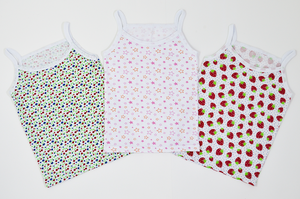 Nuovi arrivi ragazze cotone rosso con rifinitura floreale Top senza maniche canotta per bambini canottiere morbide camicie estive all'ingrosso della fabbrica - Product Image 4