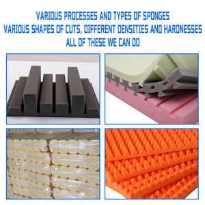 Éponge filtrante en <span class=keywords><strong>mousse</strong></span> à haute résilience réutilisable de Filtration fine poreuse à haute efficacité pour une utilisation extérieure de jardin de Purification d'eau/d'air - Product Image 4
