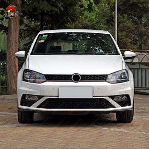 Body kit stile GTI per <span class=keywords><strong>Volkswagen</strong></span> <span class=keywords><strong>POLO</strong></span> <span class=keywords><strong>2015</strong></span> con paraurti anteriore labbro posteriore diffusore minigonne laterali - Product Image 2