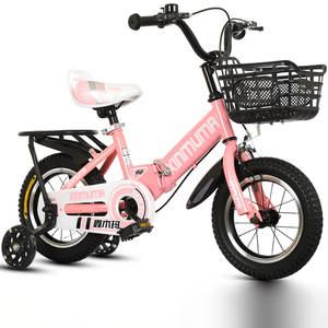 Vélo pliable pour enfants de 12 pouces, cadre en acier à haute teneur en carbone, freins doubles, roues d'apprentissage en PU, vélo pour enfants à hauteur réglable - Product Image 5