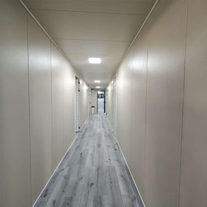 Structure <span class=keywords><strong>en</strong></span> acier <span class=keywords><strong>préfabriquée</strong></span> extensible de 20 pieds 40 pieds <span class=keywords><strong>Maison</strong></span> de conteneur pliante Panneau sandwich pour immeuble de bureaux Caractéristiques principales - Product Image 3