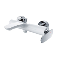 Robinet de douche européen en laiton or Rose salle de bain ensemble de douche de bain chromé
