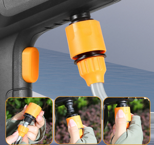 Máquina de Limpieza Eléctrica Inalámbrica, Pistola de Agua a Presión, Máquina de Lavado de Autos a Vapor, Acero Inoxidable, 8MPa de Presión, Lavado a Presión - Product Image 5