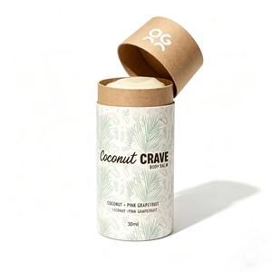 Boîte en papier recyclable avec logo personnalisé pour l'emballage de déodorants et de baumes à lèvres cosmétiques - Product Image 2