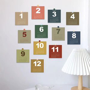 Calendario <span class=keywords><strong>de</strong></span> Adviento con impresión, calendario <span class=keywords><strong>de</strong></span> tamaño <span class=keywords><strong>de</strong></span> <span class=keywords><strong>bolsillo</strong></span>, decoración <span class=keywords><strong>de</strong></span> fondo para pared <span class=keywords><strong>de</strong></span> dormitorio, promoción, <span class=keywords><strong>2023</strong></span>, 2024 - Product Image 4