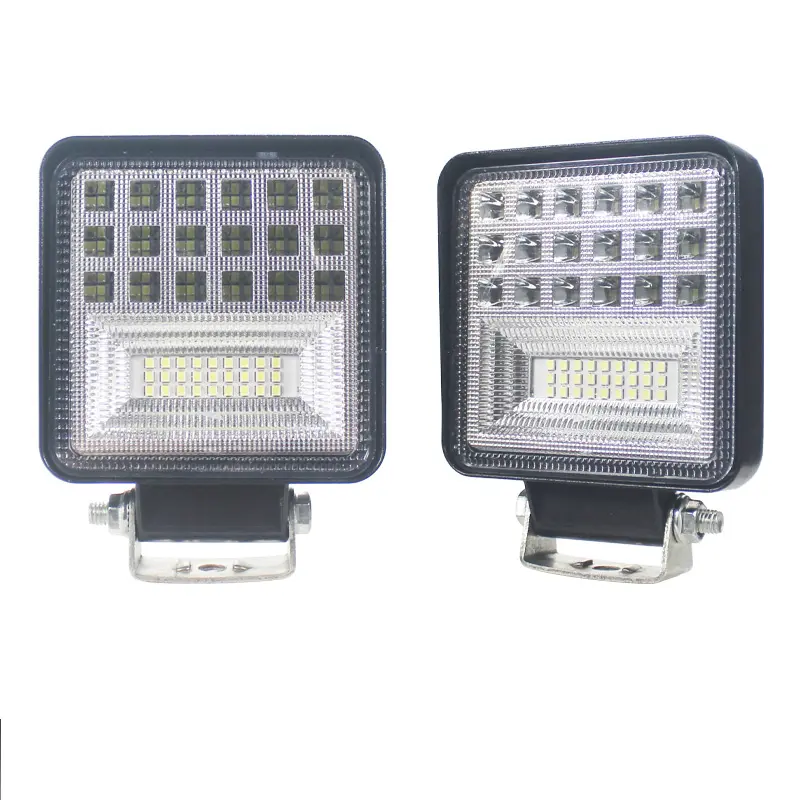 Accessoire d'éclairage de travail 145W, lampe led, pour camion SUV 4x4, bateau, ATV, Jeep, Spot tout-terrain, bandes lumineuses, accessoires pour voitures