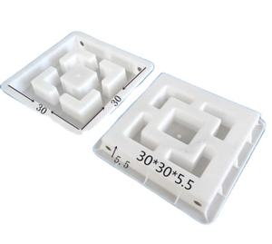 Vendita diretta della fabbrica blocco di cemento stampo di plastica decorazione della parete brezza blocco stampo per parete - Product Image 2