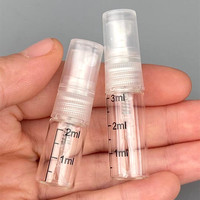 Atomiseurs de parfum XD de haute qualité, flacons cylindriques en verre écologiques avec bouchon à vis, mini vaporisateurs testeurs, 2 ml, 3 ml, 5 ml, 10 ml