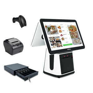 价格便宜经典时尚设计零售收银机，带80毫米热敏收据打印机收银机系统 - Product Image 3