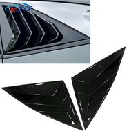 Une paire de caches de fenêtres arrière de voiture, garniture de fenêtre, persiennes latérales, garniture de ventilation latérale, accessoires de voiture pour Hyundai Tucson L NX4 2021