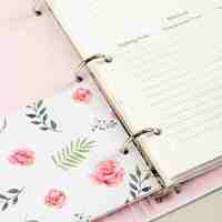 Agenda Semanal Personalizada BYN Baiyun, Diario/Mensual, Cuaderno de Fitness A5, Tapa Dura, Encuadernación Térmica, Excelente Regalo Escolar