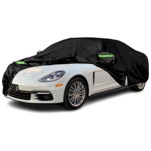 Housses de voiture imperméables compatibles avec Porsche Panamera 2014-2024 avec porte à fermeture éclair pour une protection contre la pluie, la neige, les UV et le vent - Product Image 1