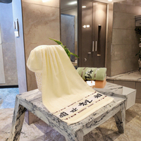 Handuk Mandi Serat Bambu Lembut dan Menyerap, Kain Lap Wajah Permukaan Arang Bambu, Antibakteri, Cepat Kering, Untuk Dewasa, Penggunaan di Rumah