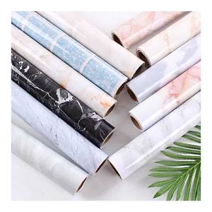 Nouvelle tendance Film de stratification de marbre PVC Film de marbre décoratif Film de protection de décoration intérieure en marbre Pvc résistant aux bulles - Product Image 1