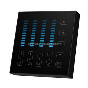 Panel táctil de brillo de atenuación continua Individual de <span class=keywords><strong>4</strong></span> zonas, control remoto de luces <span class=keywords><strong>Led</strong></span> de un solo Color, controlador <span class=keywords><strong>Led</strong></span> de varias zonas, 2,4G B5, - Product Image 4