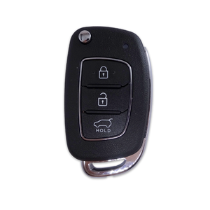 Haute qualité bon prix nouveau Type 3 boutons <span class=keywords><strong>SUV</strong></span> Flip Key Shell Case Fob fit pour H-yundai avec boutons en plastique avec lame TOY40 - Product Image 1