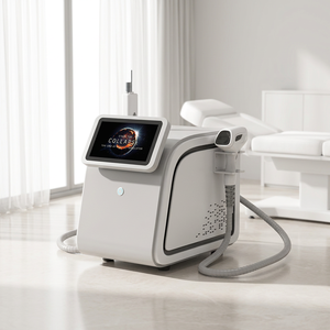 Appareil de suppression de tatouages au laser Nd:YAG 2-en-1 532nm 755nm 1320nm avec commutateur, modèle 2026 CE, pour usage en salon de beauté - Product Image 1