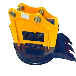 Aimant de levage hydraulique pour le nettoyage des chantiers de construction, la récupération des débris métalliques et des barres d'armature, manutention et recyclage des métaux hautement efficaces - Product Image 4