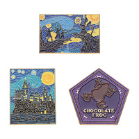 Badge en métal émaillé, broche, épingle, décoration pour sac à dos et vêtements, petit cadeau de collection, chef-d'œuvre artistique