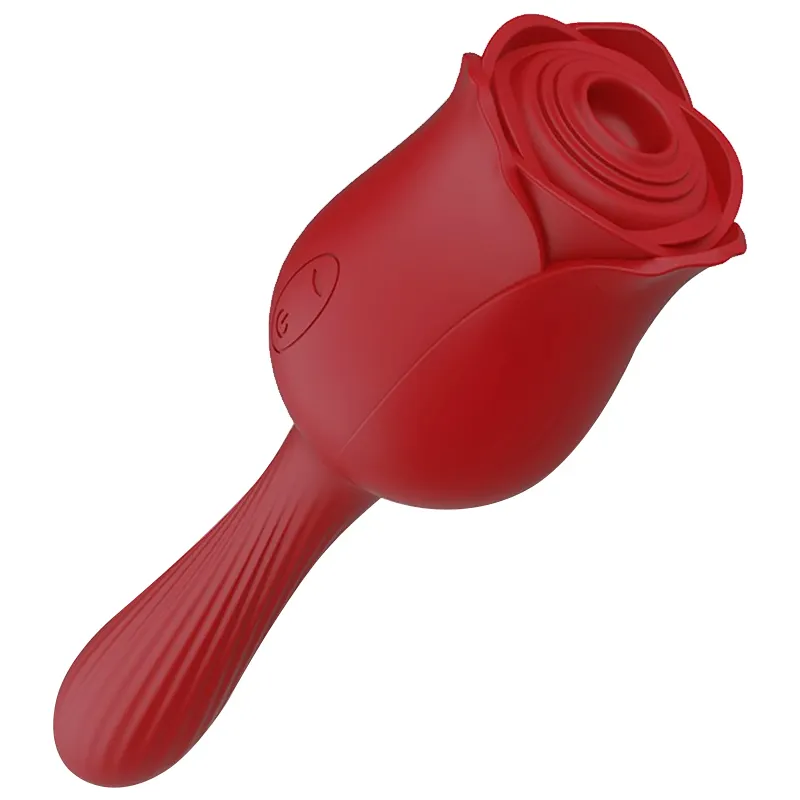 Red Rose Emotional Vibration Rod Vibration and Sucking Sexual Supplies Sucking Vibrator nipple Sucking Sex Toys