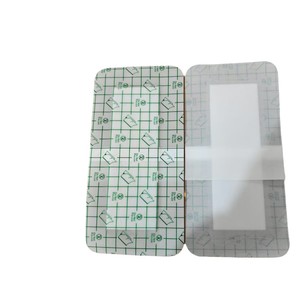 แผ่นปิดแผลใสฮันเชน ขนาด 10x10 ซม. กันน้ำ พร้อมแผ่นรอง สำหรับใช้ทางการแพทย์ - Product Image 1