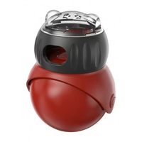 Jouet interactif pour animaux de compagnie, distributeur de friandises en plastique ABS à ouverture réglable, jouet à bascule sonore pour la distribution lente de nourriture pour chats et petits chiens