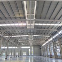 Estructura de Acero para Exteriores, Elegante Diseño de Taller/Almacén que Mejora la Imagen General de la Empresa