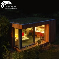 Smarters — petite maison en bambou, cadre en acier léger, bon marché, pour bricolage, studio de jardin, bricolage, kit mobile