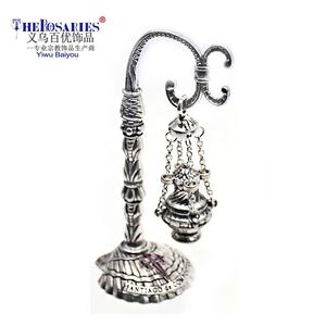 Курильница для благовоний испанский Santiago De Compostela крест духовная современная модель религиозное Европейское покрытие антикварное серебро 1 цвет CN;ZHE - Product Image 2