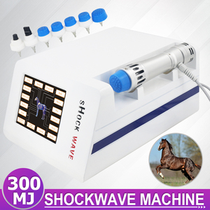 Mesin terapi Shockwave 300MJ, untuk meringankan kuda hewan mengurangi rasa sakit beberapa penggunaan mesin pijat gelombang guncangan profesional - Product Image 2