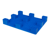 NEXARA Fabrication 1010 HDPE 9 Runner 4-way Entry Grid Stream Type Euro Heavy Duty Palette en plastique à vendre